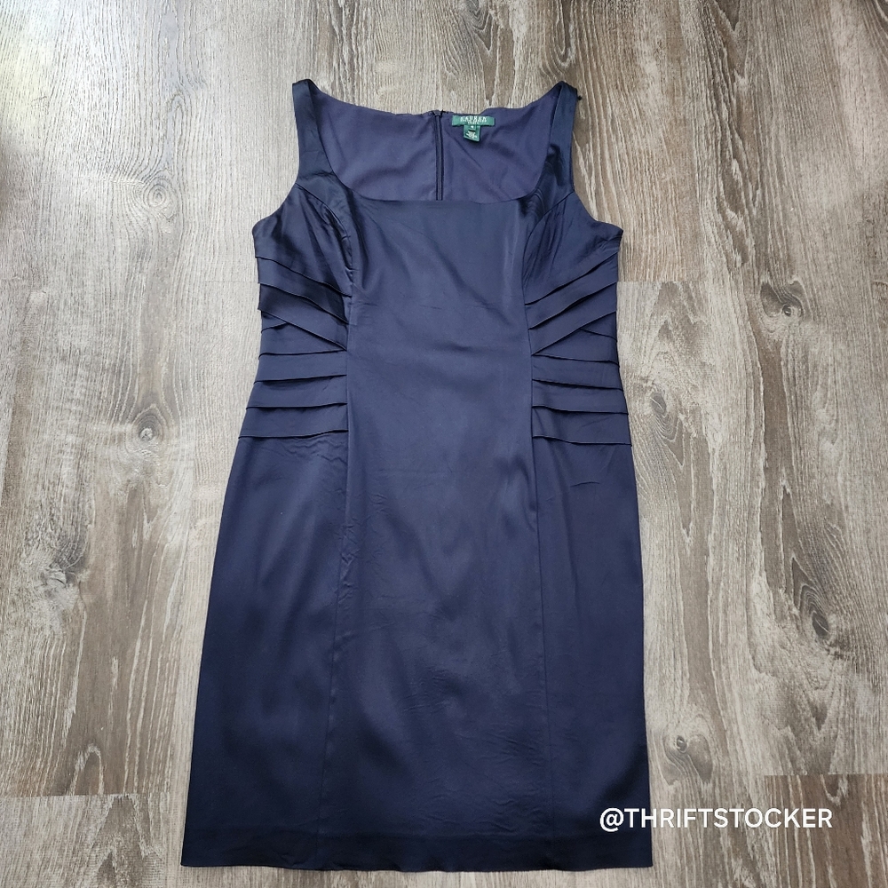Lauren Ralph Lauren Blue Dress - Picture 2 of 8